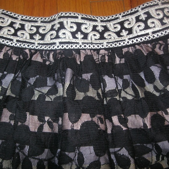 Anthropologie Floreat Charente Lace Skirt - Picture 3 of 8